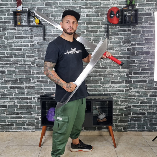 Espada Modular De Cloud Strife Em Aço Colecionável