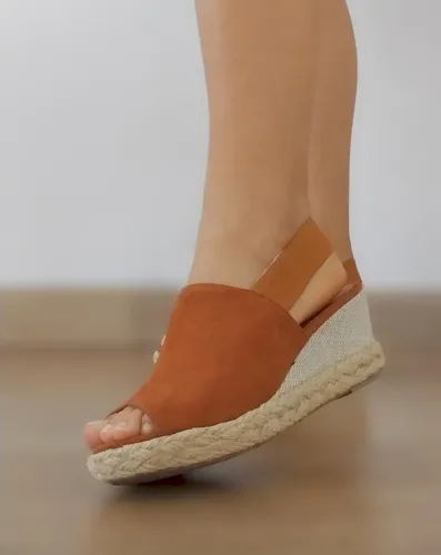 Sand lia Feminina Anabela Tamanco Confort vel Atacado Frete gr tis