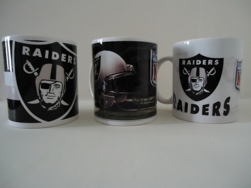 Tazas Nfl, Raiders De Oakland, Varios Equipos Disponibles.