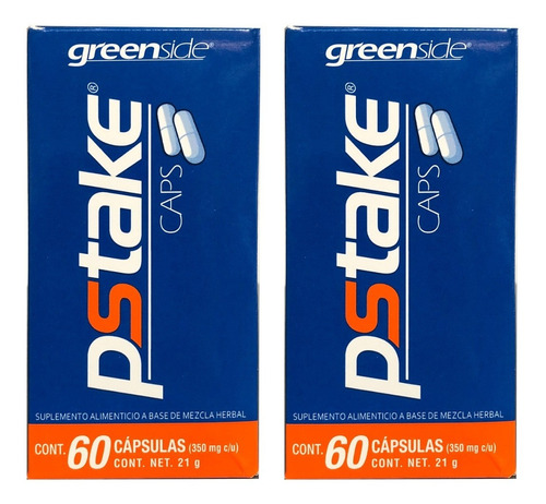 (2 Piezas) Pstake (antes Prostake) (60 Caps) Greenside