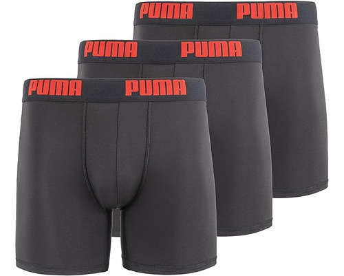 Puma ® set 3 Boxers De Hombre Ultra Comfort Poliéster Ev