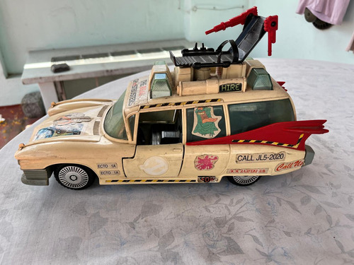 Auto Ecto 1 Original 1984 - Kenner + 3 Figuras Ghostbusters (Usado)