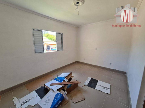 Imagem 4 de 12 de Linda Casa De Campo Com Escritura, Em Loteamento Fechado, 3 Dormitórios, Piscina, À Venda, 450 M² Por R$ 480.000,00 - Rural - Monte Alegre Do Sul/sp - Ch0862