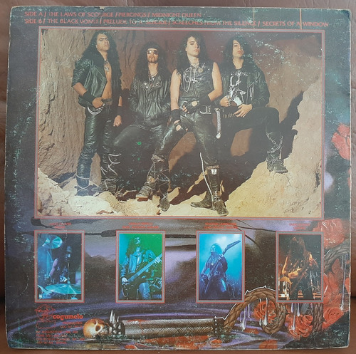 Lp Sarcófago The Laws Of Scourge Press 1991 C/ Encarte Raro (Usado)