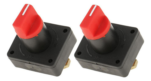 2 Pack 100a Bateria Isolador Desligue O Interruptor De