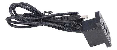 . Toma De Corriente Usb Estación De Carga Doble Sofá 5v