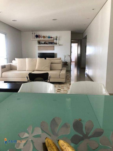 Imagem 5 de 24 de Apartamento No Brooklin Com Quatro Dormitórios, Três Vagas De Garagem 178m De Area Útil. - Ap6329