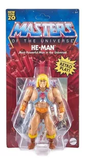 He-man Origins Retro Mattel Masters Of The Universe Motu