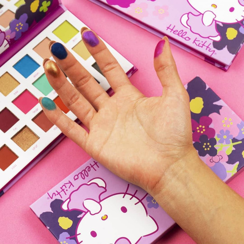 Sombra Para Ojos Pink Up Hello Kitty - Lila Encantador Lila