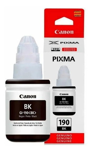 Tinta Negra Canon Original Para Sistema Continuo G2100/g3100