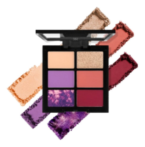 Sixteto Paleta De Sombras Adara Paris Sombra 11