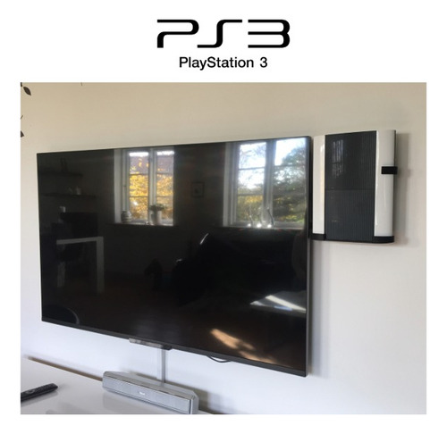Base De Pared Para Consola Ps3 Super Slim