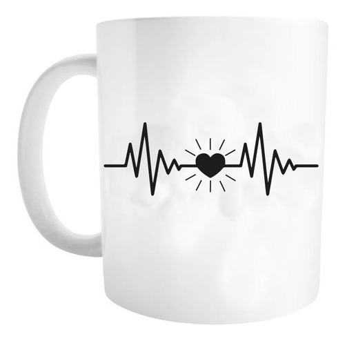 Taza Electrocardiograma (corazón) #4