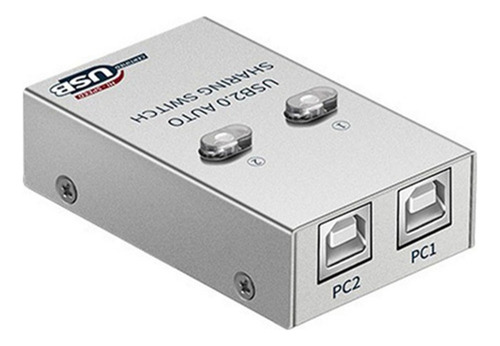 A Divisor De Conmutador De Compartidor De Impresora Usb Uno