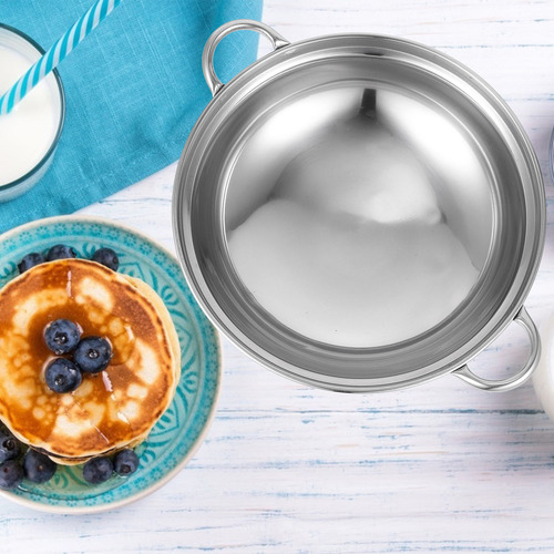 Olla De Cocina Caliente Antiderrame De Acero Inoxidable Con