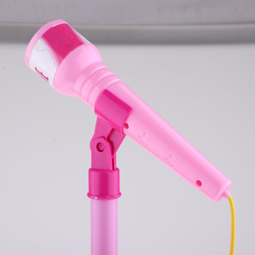 Karaoke Soporte Ajustable Con Micrófono Para Niños