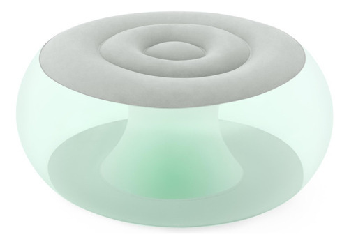 Asiento Inflable Con Luz Led Marca Bestway Modelo 75085 Color Gris