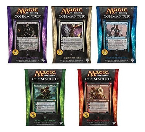 5 mazos de Magic The Gathering Commander 2014