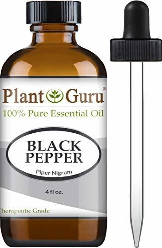 Aromaterapia Aceites - Black Pepper Essential Oil 4 Oz Piper