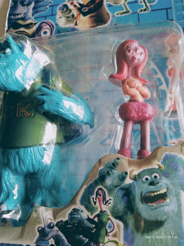 Muñeco Generico Sullivan Y Boo En Caja Nuevo Monster Rdf1