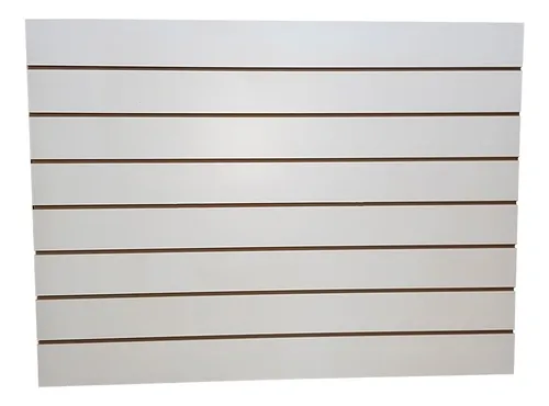 Panel Ranurado Melamina 18mm 2,60mtsx1,83mts - Placa Entera