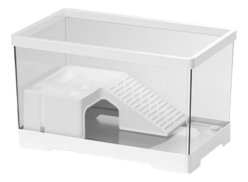 Tanque De Tartaruga, Acessórios Para Habitat Branco Médio
