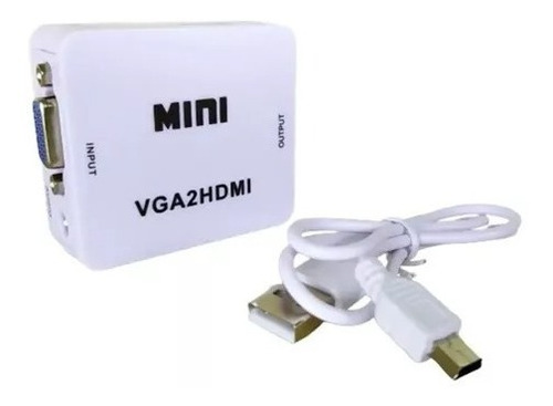 Convertidor De Video Mini Hd Vga2hdmi 1080p Full Hd Prime