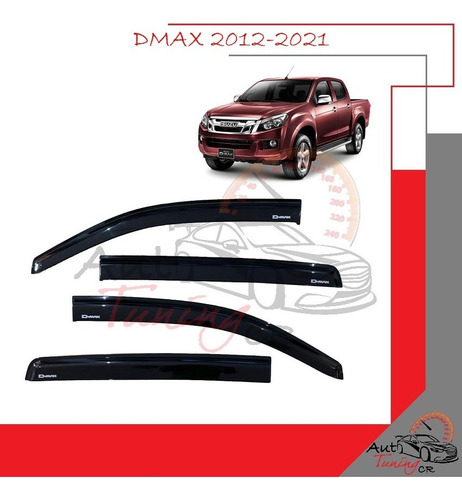 Botaguas Slim Isuzu Dmax 2012-2021