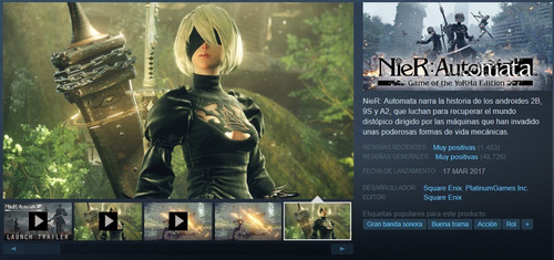 Nier Automata // Pc // Original // Steam