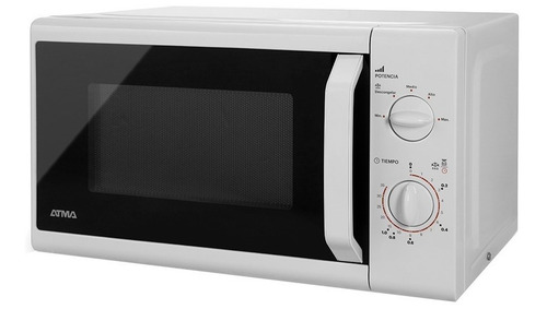 Imagen 2 de 5 de Microondas Atma Mr1720n 20 Lts 700w Lhconfort