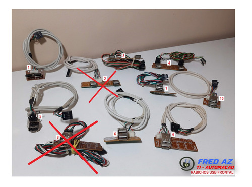 Rabicho Usb P/ Gabinete Pc Sem Placa