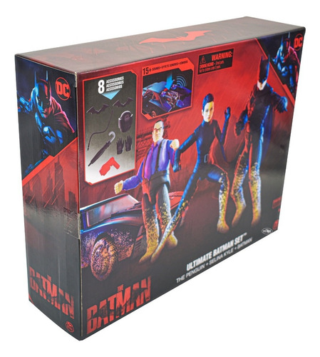 The Batman Ultimate Batman Set Pingüino Selina Spin Master