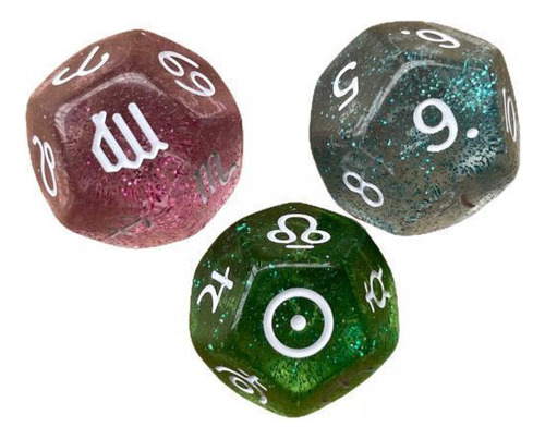 4 X 3 Dados De Constelación Dados De Varios Lados Dados