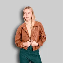 Comprar Campera Chaqueta Eco Cuero Simil Cuero Cuerina Mujer Engomad