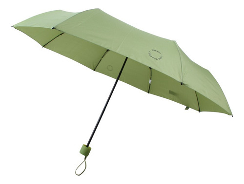 Paraguas Anti Viento Manual Varillas Funda Resistente Mini Color Púrpura