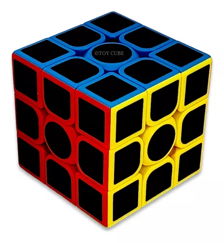 Cubo Mágico Profissional 3x3 Carbon Cuber Brasil