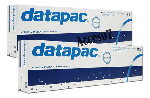 2 Cintas Datapac Dp-142 Negro Compatible Con Epson Fx-890 Y Lq-590 Factura