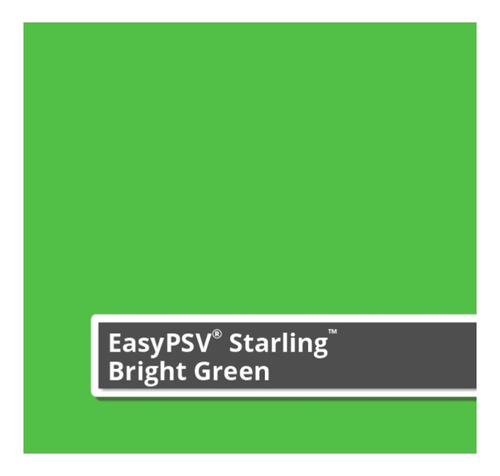 Vinilo Autoadhesivo Siser Easypsv 30cmsx22mt Verde Encendido