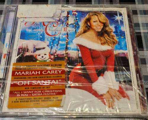 Mariah Carey - Merry Christmas - Cd Descatalogado Nuevo 