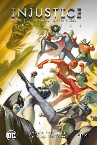 INJUSTICE: AÃÂO CERO, de Taylor, Tom. Editorial ECC ediciones, tapa blanda en español