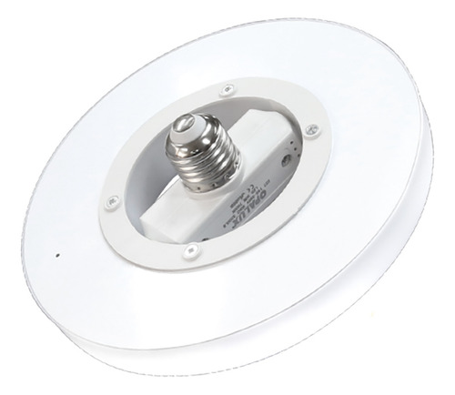 Luminaria Circular 30w Opalux 180° E27 Luz Blanca Led Hogar