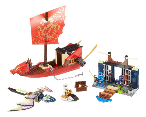 Kit De Construcción Lego Ninjago Legacy Final Flight Of Dest