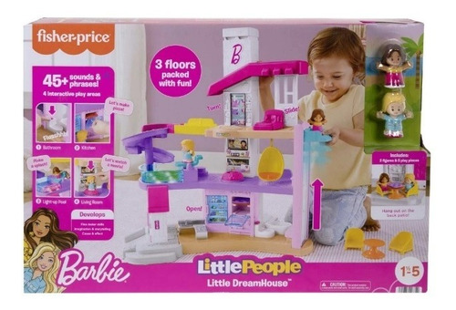 Casa De Muñecas Little People Barbie Fisher Price 
