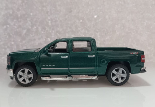 Camioneta Coleccion Chevrolet Silverado ´14 Kinsmart