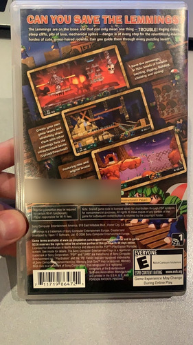 Lemmings Psp (Usado)