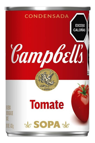3 Pza Crema Campbell's De Tomate 430 G