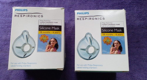 Mascarilla Para Nebulizar De Silicon. Philips Original