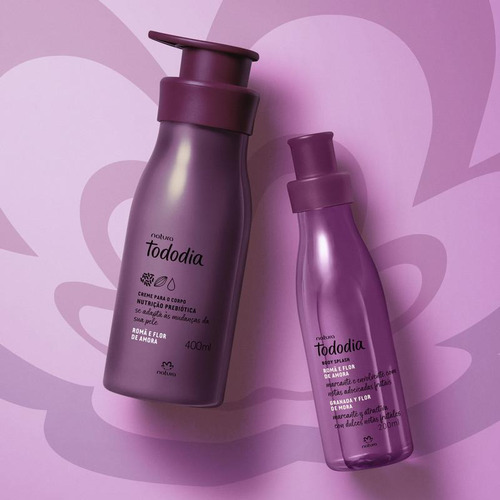 Body Splash Natura Tododia Granada Y Flor De Mora 200 Ml