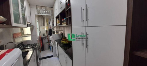 Apartamento Com 2 Dormitórios À Venda, 55 M² Por R$ 330.000 - Limão - São Paulo/sp - Ap1417