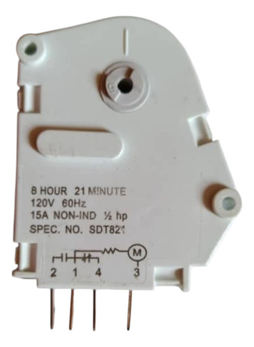 Reloj O Timer De Nevera 8 Horas 21 Minutos 4 Patas